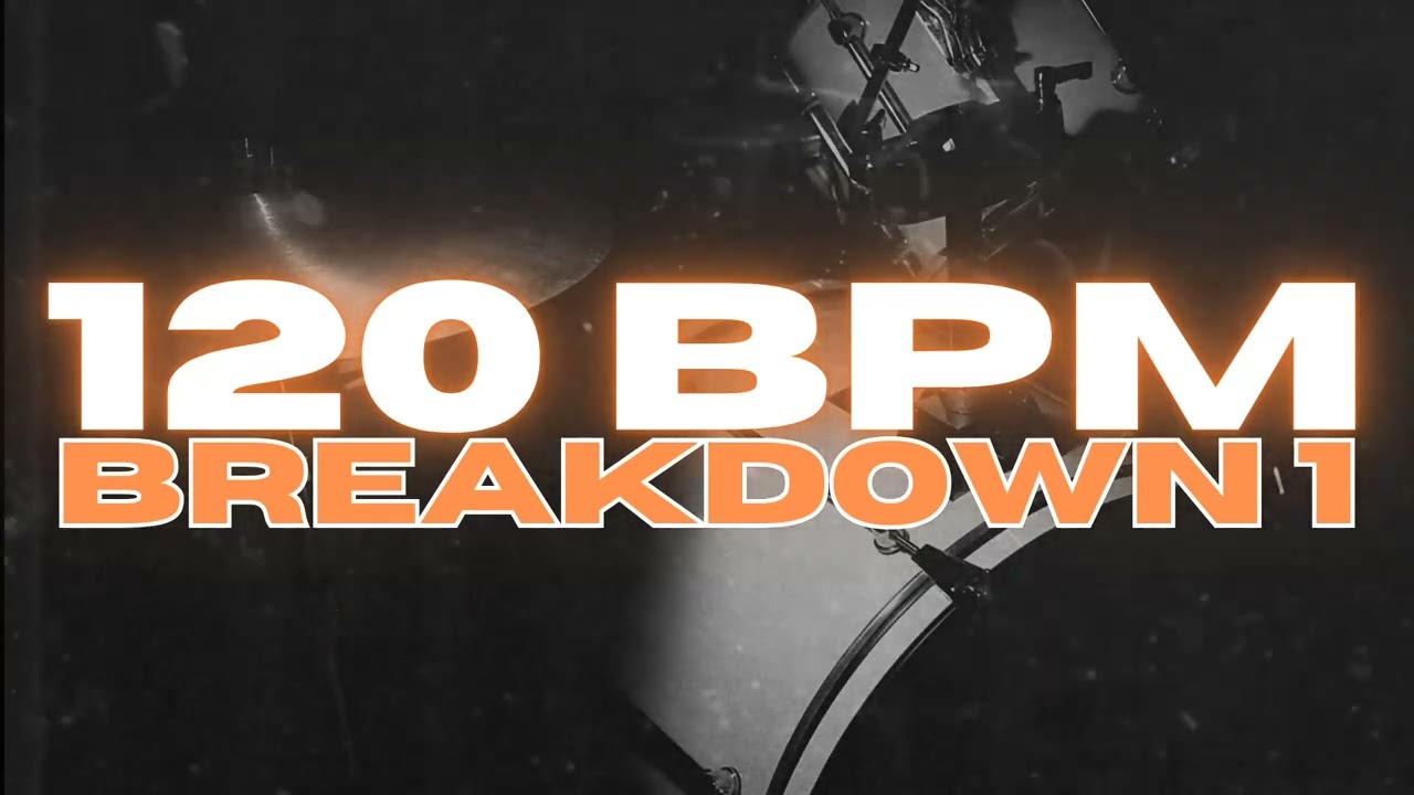 120 BPM - Metal Breakdown Drum Beat - Loop 1