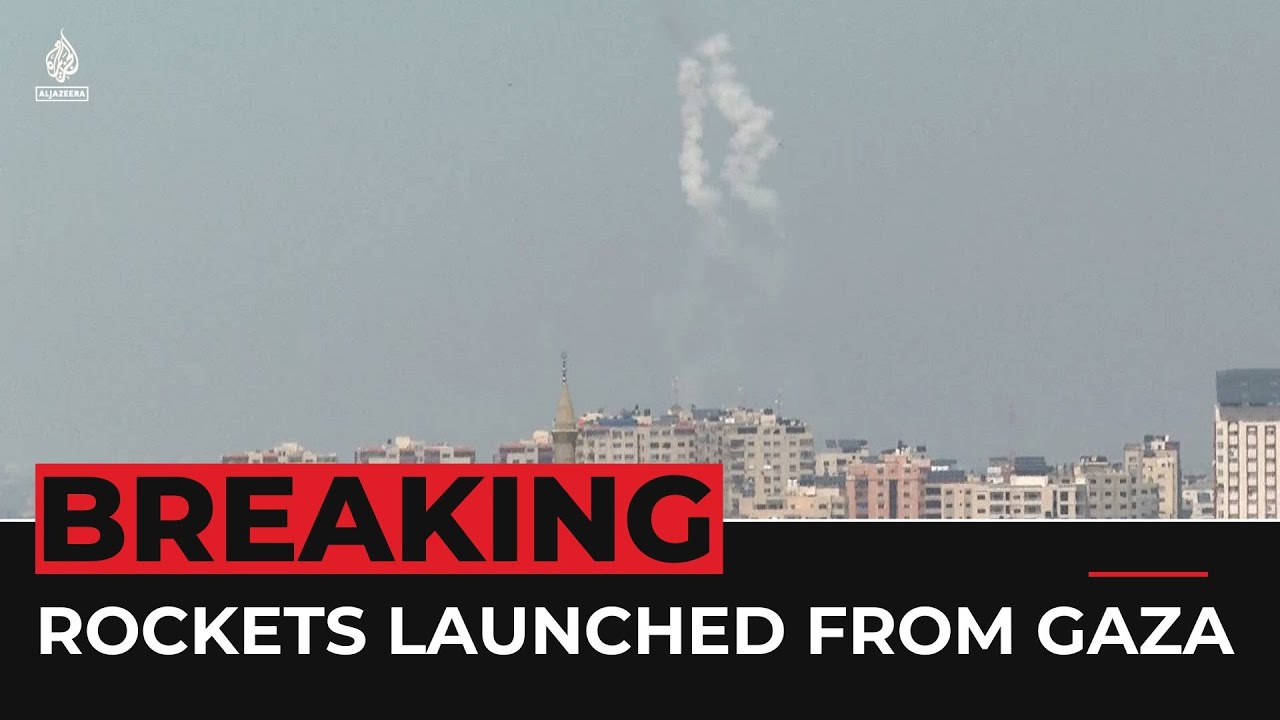 صواريخ غزة: وابل من الصواريخ يُطلق باتجاه جنوب إسرائيل بعد الضربات