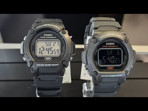 Casio W-219H-8BVEF, W-219H-1AVEF