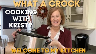 Let's Cook with What A Crock | November 2022 | Crock Pot, Pressure Cooker and Quick Tasty Meals