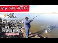 PESCA En villa Benita , RIO SALADO // Campo Privado y camping // Carpas y moncholos // MJ-PESCA