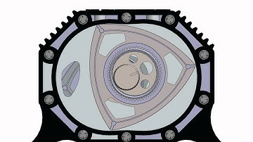 SolidWorks Project - Wankel Engine Motion (ENMF 503, 2012)