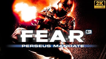F.E.A.R.: Perseus Mandate | Hard Mode | Full Game Movie Longplay Walkthrough | 2K Quad HD 60fps