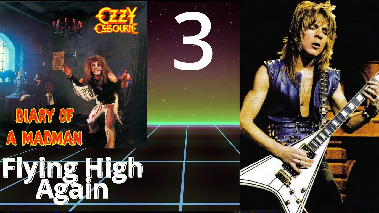 Ozzy Osbourne Randy Rhodes Flying High Again Guitar Solo (With Tabs)