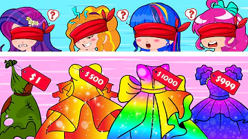 Princess Dress Up Contest! GUESS THE PRICE TO KEEP IT CHALLENGE By SM