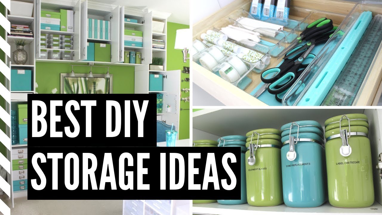 Best DIY Storage Ideas YouTube