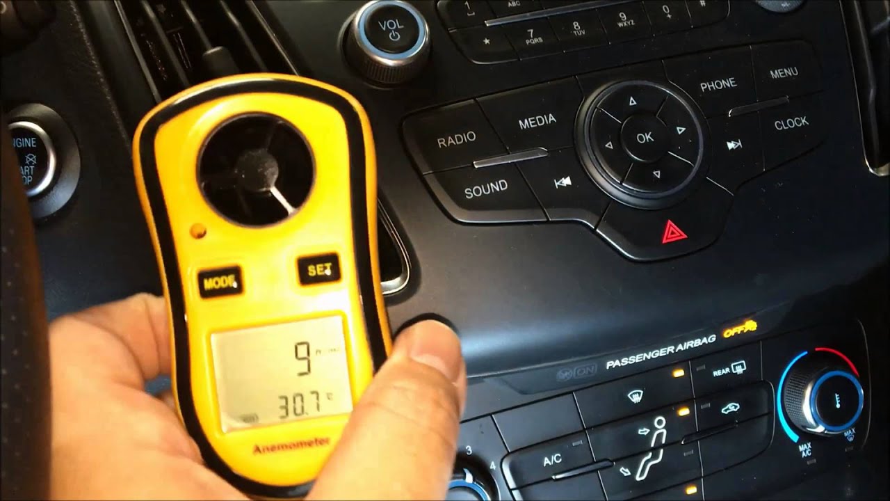 2015 Focus ST HVAC Air Not Blowing On Mix YouTube