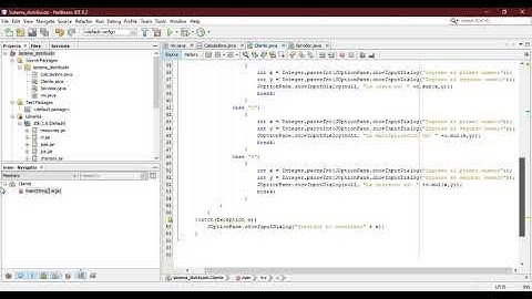 Sistema Distribuido en java RMI con modelo Cliente - Servidor