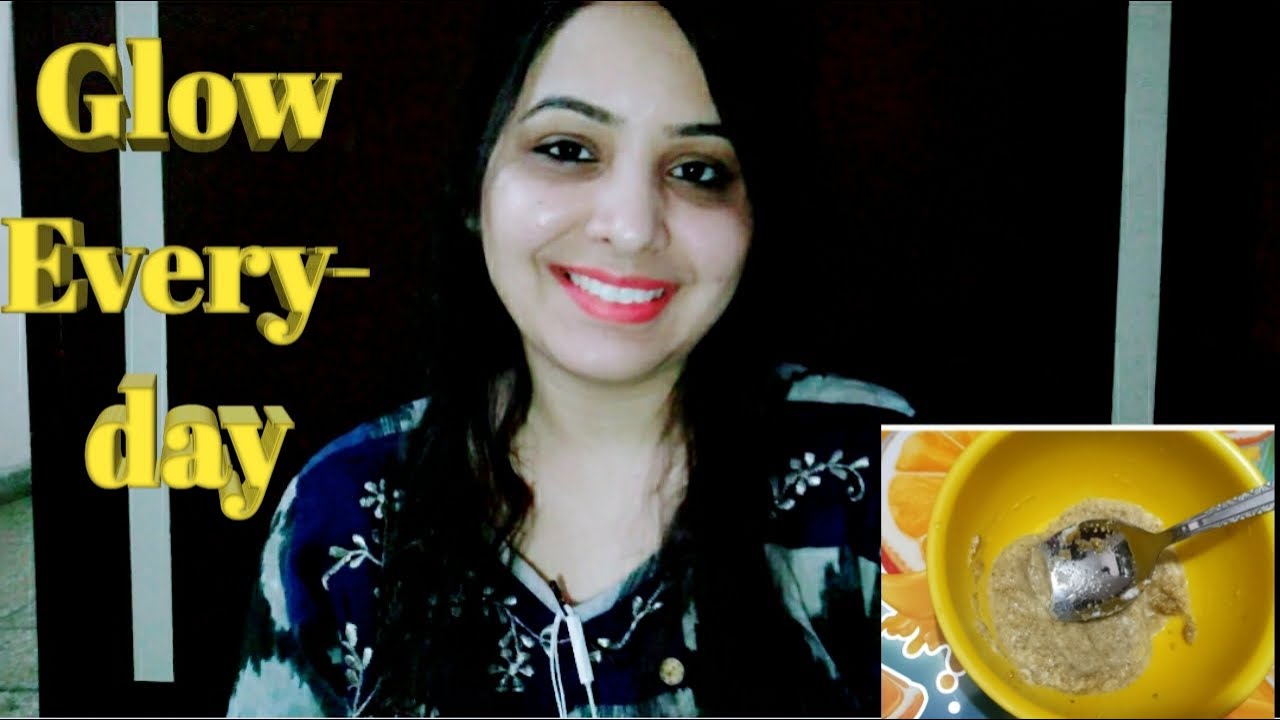 INSTANT GLOW Homemade Vitamin C ScRub,glow everyday in 5mins...,💁💃