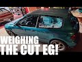 How much weight did we take out of the EG!