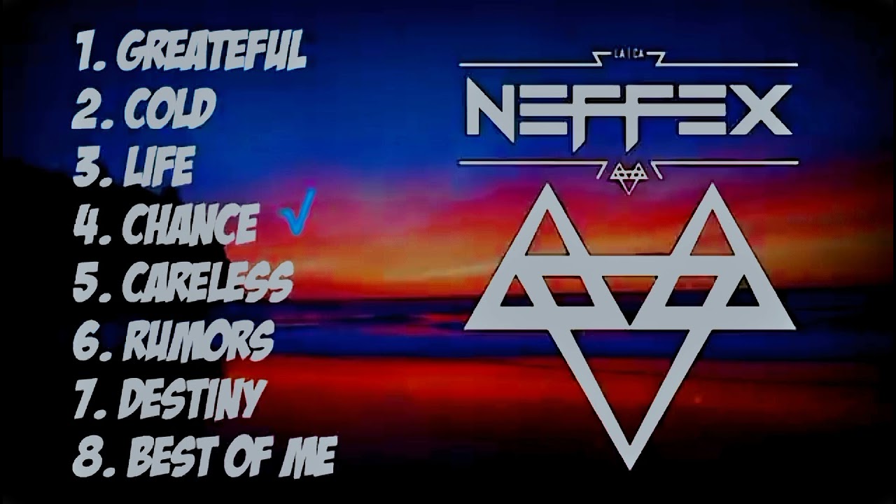 TOP 8 NEFFEX SONGS |  GRATEFUL | NEFFEX POPULAR SONGS 