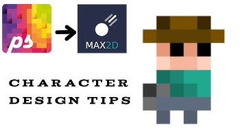 Character design tips(Character to max2d)
