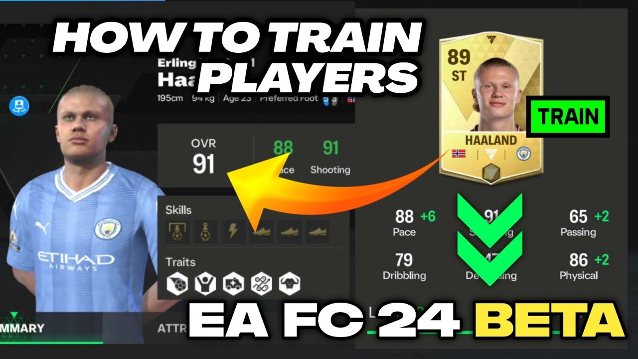 HOW TO TRAIN YOUR PLAYERS IN EA FC MOBILE | ALL YOU NEED TO KNOW ABOUT ...