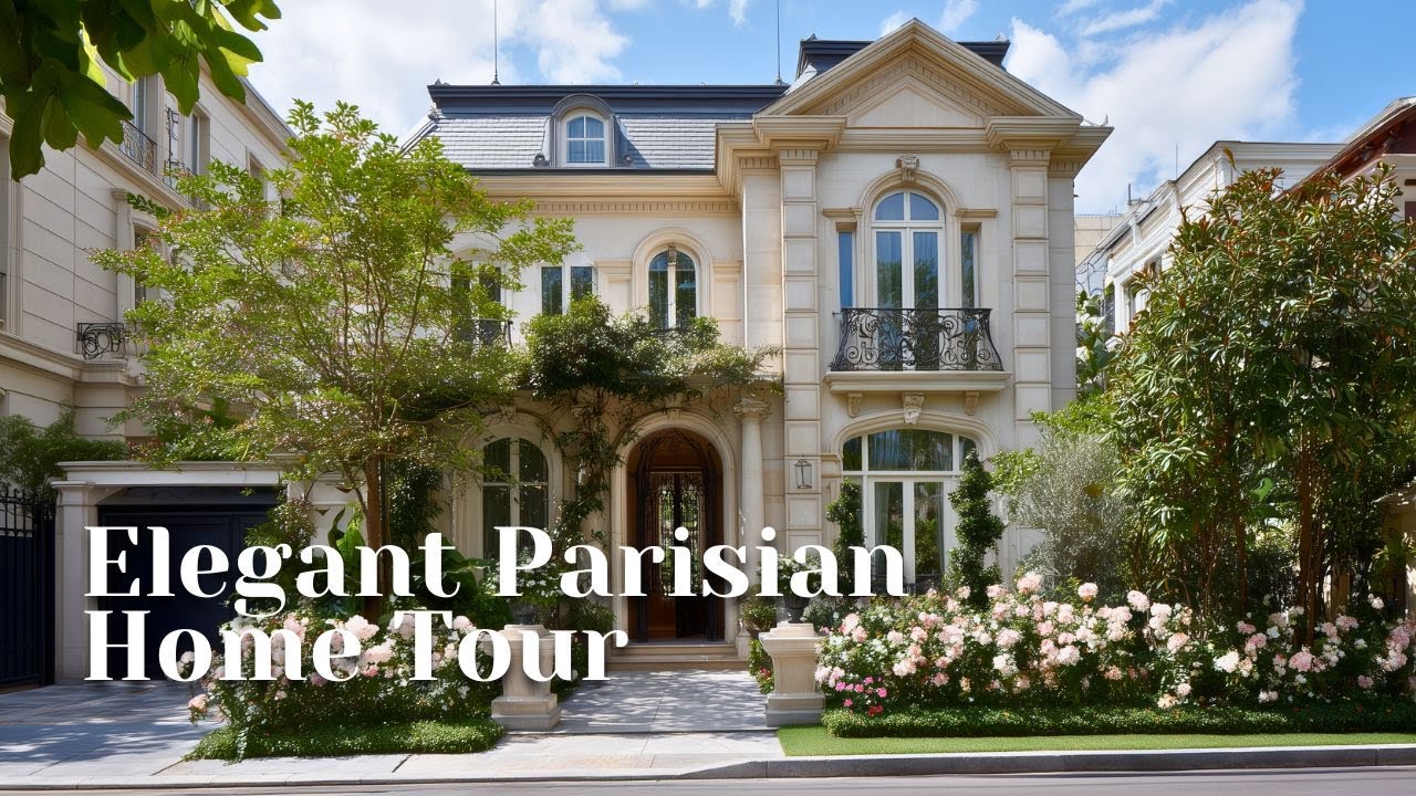 Elegant Parisian Home Tour | French Interior Design Ideas for Effortless Chic Living