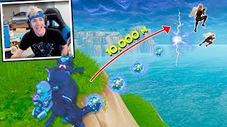 NINJA REACTS TO *LONGEST* DOUBLE KILL IMPULSE GRENADE! Fortnite Epic & FUNNY MOMENTS