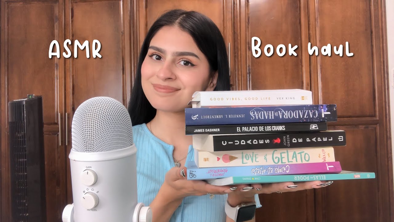 ASMR | book haul (en español) 📚