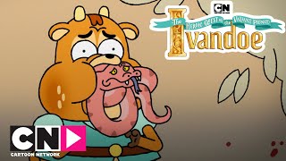 El Valiente Príncipe Ivandoe La Gallina De La Perdición Cartoon Network