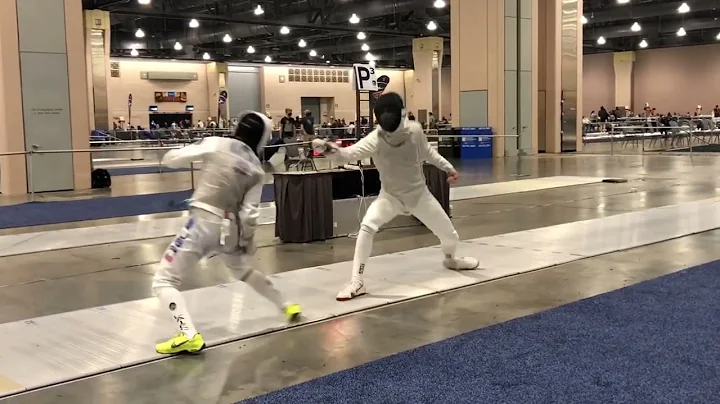 Elmer IV at USA Fencing Championships Philadelphia...