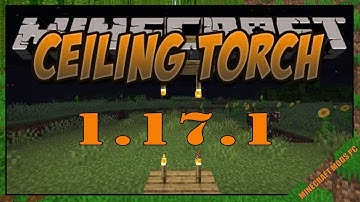Ceiling Torch Mod 1.17.1 & How To Install for Minecraft