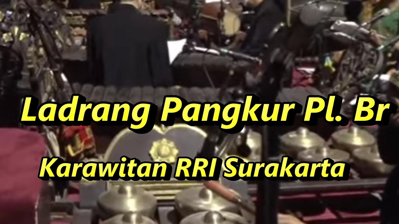 Notasi Ladrang Pangkur Pl Br