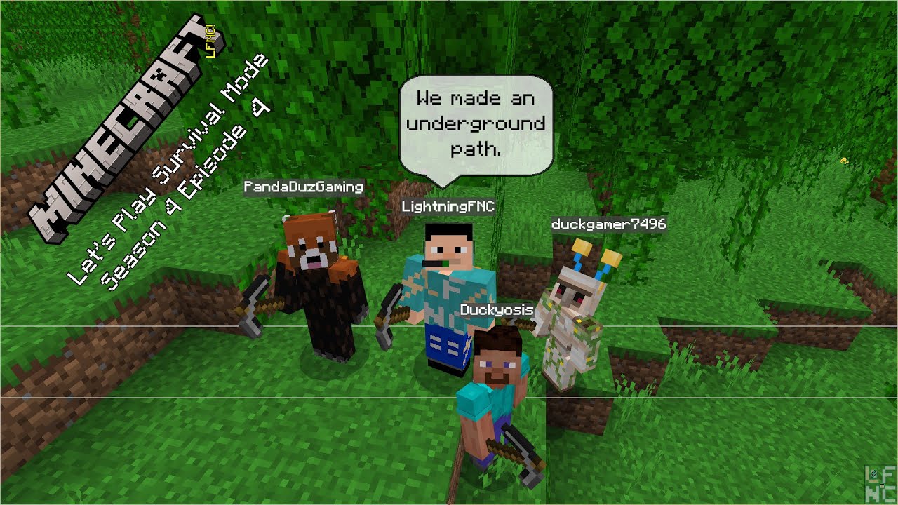 Minecraft Let's Play Survival Mode Season 4 Episode 4 - YouTube