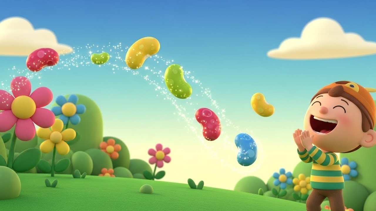 Fall Guys Wobbly Beans Slipped on the Slide | Kids Songs & Nursery Rhymes