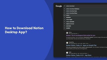 How to Download Notion Desktop App? | Notion Tutorials | Trainn