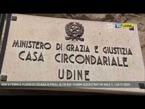 NON SI FERMA IL FLUSSO DI COCAINA IN FRIULI: ALTRI 800 GRAMMI SEQUESTRATI IN VIALE V... | 20/11/2025