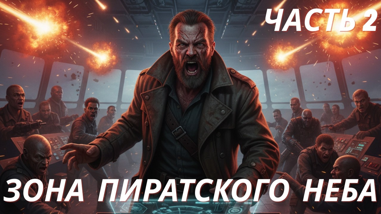 ЗОНА ПИРАТСКОГО НЕБА ЧАСТЬ 2#аудиокнига #фантастика #попаданцы#аудиорассказы