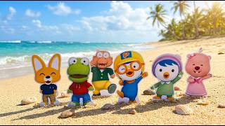 Pororo | Bermain Bersama Pororo | Mencari Pororo,Crong,Poby,Patty,Looppy,Edy