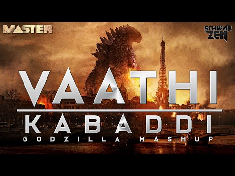 Vaathi Kabaddi - GODZILLA Version | Mashup Edit | Master ( 2021 ) | Godzilla vs Kong (2021)