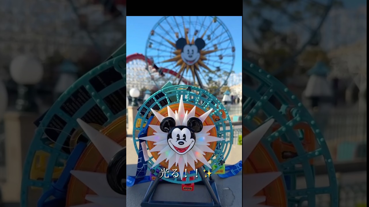カリフォルニアディズニー観覧車型ポップコーンバゲット