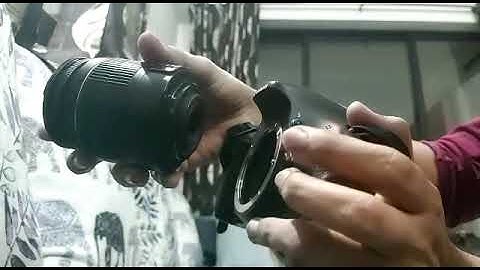 Reverse macro : Canon aperture locking with DOF button ( PART 1 )