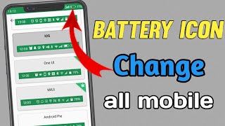 How To Change Battery Icon On Android | Battery Icon Change | Status Bar Kaise Change Kare screenshot 5