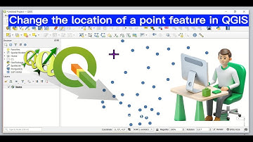 Hoe u puntobjecten verplaatst met QGIS