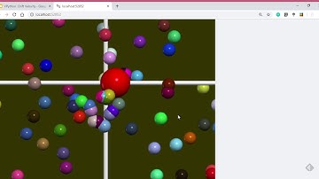 VPython ~ Drift Velocity 飄向電場的遊子