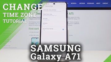 How to Set Date and Time on Samsung Galaxy A71 - Easy Guide