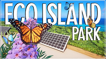 Building an ECO FRIENDLY Butterfly Conservation Garden in Planet Zoo