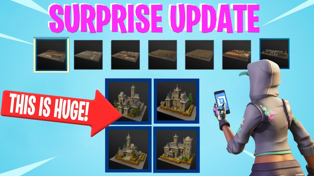 The Fortnite Creative v18.00 Update New Prefabs, Hubs and More