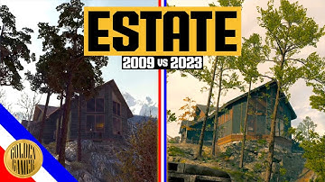 Estate Map Comparison - MW2 (2009) vs MW3 (2023)