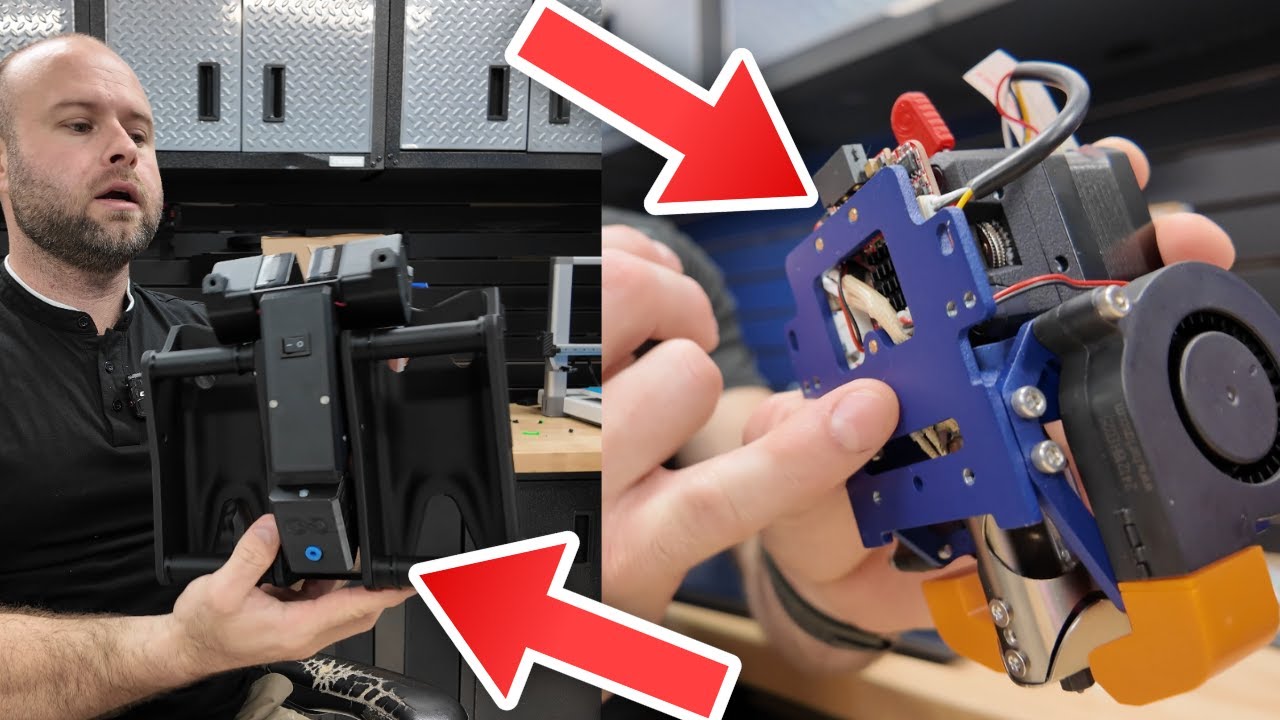 I built a NEW printhead for the Giga; Infinity Flow S1+; Boring 3D Print saves me AGAIN! 3DP Vlog