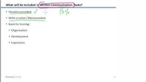 Written Communication Tasks in CPA Exam