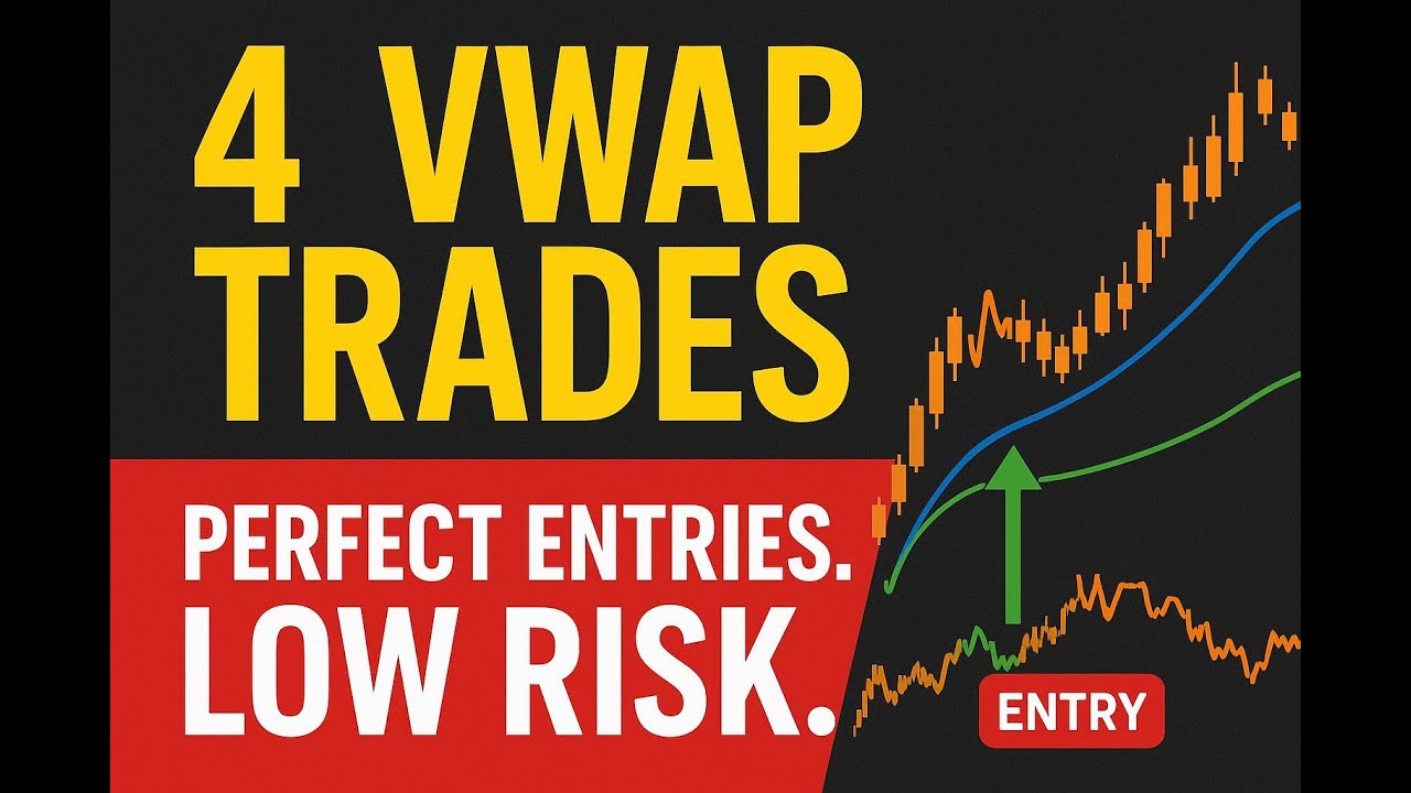 4 VWAP Wave Trades (Step-By-Step) | Perfect Entries Using VWAP + Value Areas | ES Futures Scalping