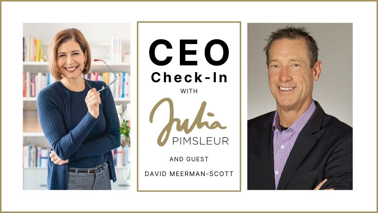 CEO Check In with David Meerman Scott | Fanocracy | CEO Tips