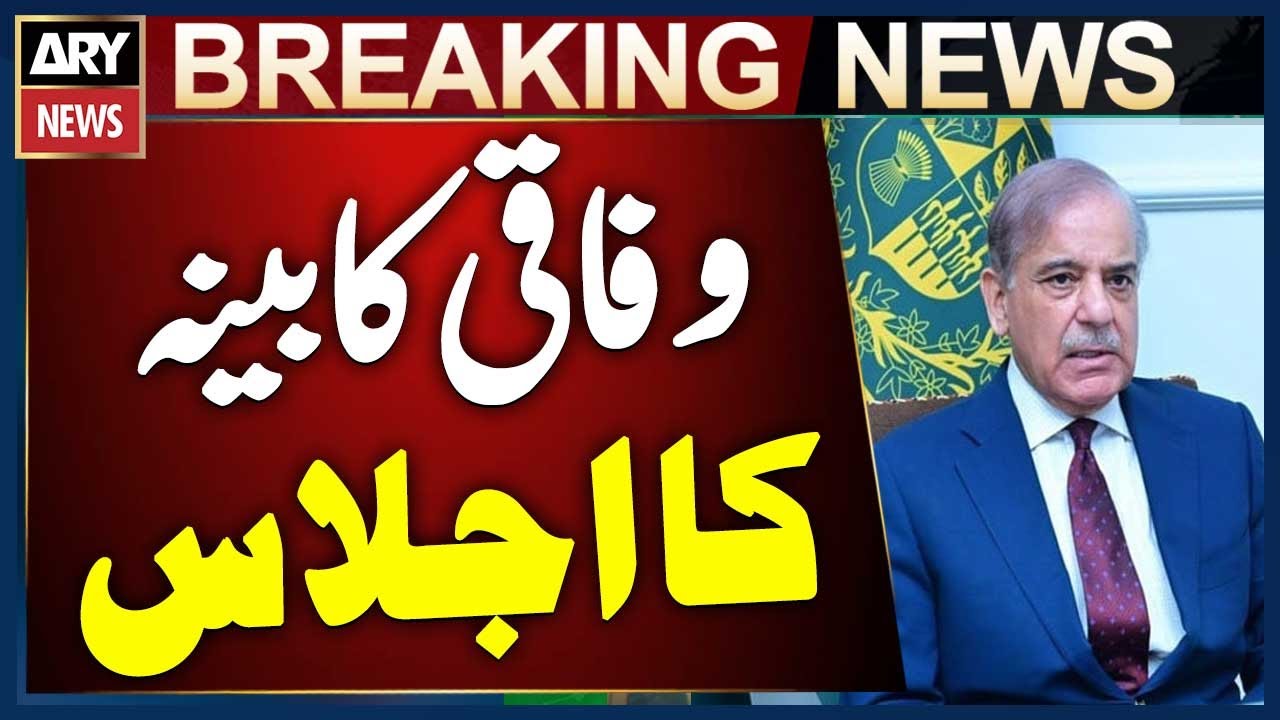 Federal Cabinet Meeting Chaired by Prime Minister Shehbaz Sharif