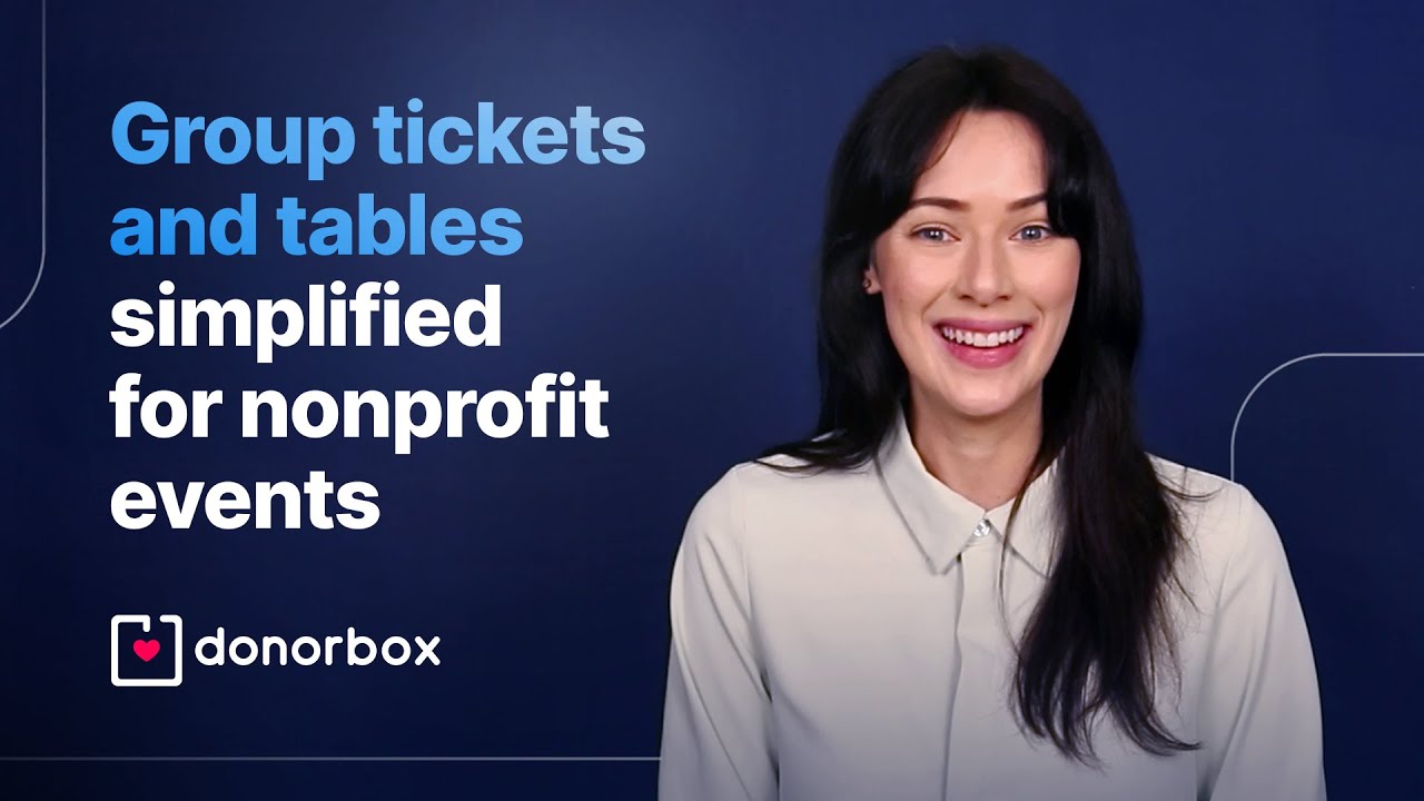 Увеличьте объем пожертвований: создавайте групповые билеты и пакеты столиков для мероприятий неко...