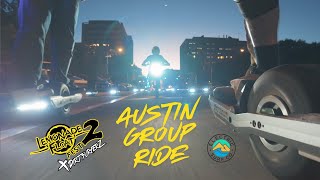 MASSIVE Onewheel Group Ride Through Downtown Austin // Lemonade Float Fest 2