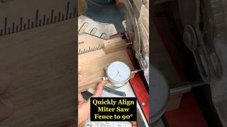 Align Miter Saw Fence