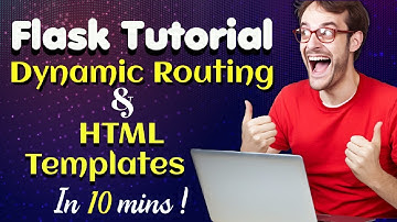 Mastering Dynamic Routing & Render HTML Templates || Flask Tutorial #3 || Python #flask #python