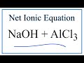 Net Ionic Equations and Spectator Ions